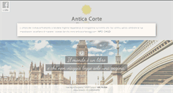 Desktop Screenshot of anticacorteviaggi.com